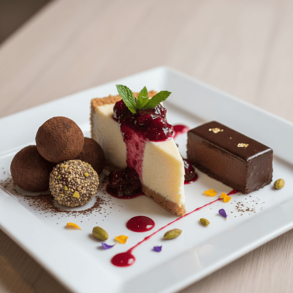 Postres artesanales gourmet