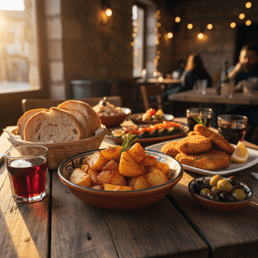 Platos creativos de tapas en wimpi ocata listos para compartir